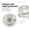 elago Charger Cable Management Case Compatible MacBook 14" M1 Pro, 16" Pro, 15" (Stone)
