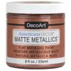 Americana Decor Matte Metallics 8Oz-Rose Gold