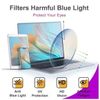 Oversized Blue Light Blocking Glasses Square Frame Crystal Gray Frame Eyeglasses