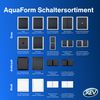 REV AquaForm, Socket - Wet Room, IP44 Single Pole, Surface-Mounted, Anthracite
