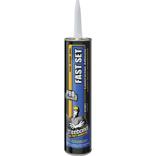 Titebond 10 Oz. Fast Set Construction Adhesive 4221 Titebond 4221 037083042214