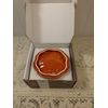 NEW Staub Ceramic .75 Quart 5.7” Pumpkin Cocotte - Burnt Orange