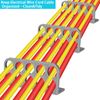 20Pack Cable Chase-Wire Bracket,Cable Support Wire Bracket Holder for NMB Electrical Cord Organized Management,Labor Time Saving,1" with 10-Hole Design