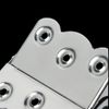 2 Pcs Stainless Steel Screen Door Hinges Hardware Spring Loaded Hinge, Silver