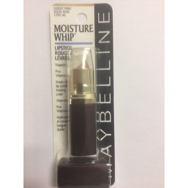 Maybelline Moisture Whip Lipstick ( SUNSET PINK ) NEW.