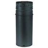 PelletVent Pro 4" Pellet Chimney Black Extension Pipe - 12"