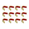 PATIKIL Bow String Knocking Points 12pcs Brass Archery Bowstring Knock Points Buckle Clips for Recurve Bows and Compound Bows