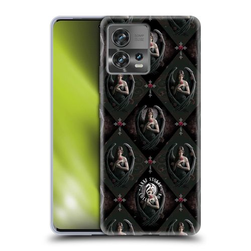 Head Case Designs Officially Licensed Anne Stokes Rose Pattern Angels Soft Gel Case Compatible with Motorola Moto Edge 30 Fusion