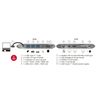 DeLOCK 87297 USB 3.1 (3.1 Gen 2) Type-C Grey interface hub 87297, USB 3.1 (3.1 Gen 2) Type-C, RJ-45,USB 3.1 (3.1 Gen 2) Type-A,USB 3.1 (3.1 Gen 2) Type-C,VGA,mini DisplayPort, 3840 x 2160