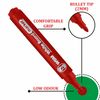 JMS we create smile Whiteboard Drywipe Bullet Tip Fast Drying Red Markers x 10 Pcs