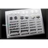 ZoomOn ZD035 1/24 Suzuki Metal Sticker