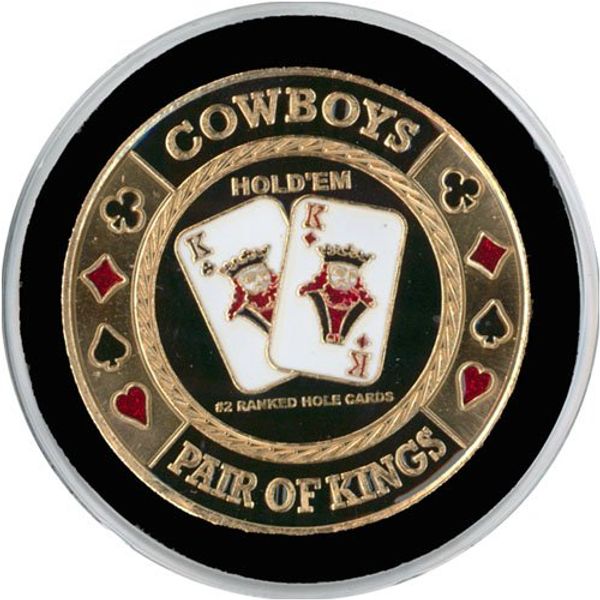 Trademark Poker Cowboys - Card Cover - Protect Your Hand