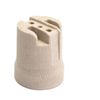 DC Voltage E26 E27 Ceramic Light Socket, Durable Porcelain Lamp Holder for LED, Incandescent, Halogen Bulbs, 1-Pack