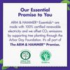 ARM & HAMMER Essentials Fluoride-Free Toothpaste Whiten + Activated Charcoal-4 P