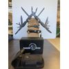 Multi-tool By Bad Dog Gear 10 Tool Including A Fire Starter And Led Flash Light.