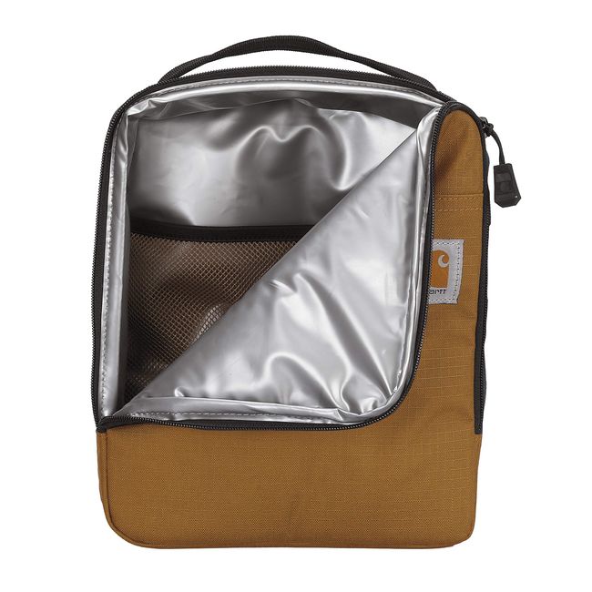 Carhartt Cargo Series Brown Insulated 4-Can Lunch Cooler