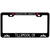 Tillamook Oregon Vanity Metal License Plate Frame