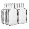 10 Pocket Flask Bottles 100ml for Wine, Whisky or Spirits