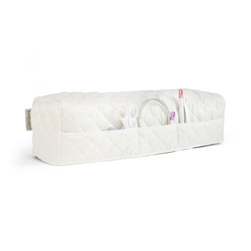 Covermates Cover for Cricut - Padded Protection, Storage Pockets, Stain Resistant - Craft Storage, Cream