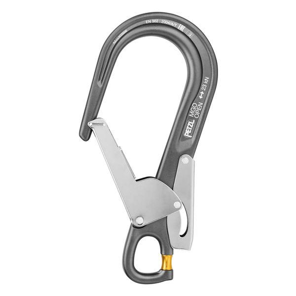PETZL - MGO Open 60 Auto-Locking Carabiner for Climbing