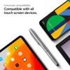 Spigen Stylus Pen Designed for Universal Capacitive Touch Screens Devices, Cell Phones, Tablets, Laptops - Silver