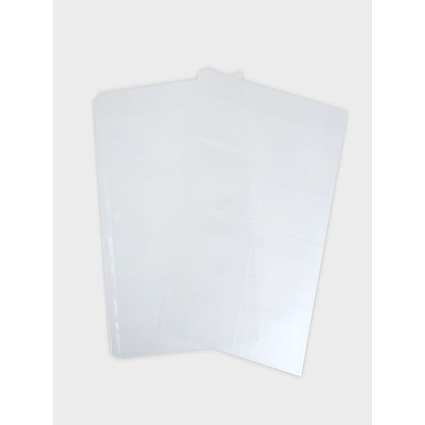 2-pack of photo card storage cases for A4 binder files