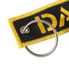 Pinstant Danger Warning Caution Alert Safety Keychain Key Tag Chain Fob Ring