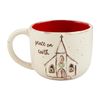Mud Pie Nativity Church Mug, Peace, 15 oz
