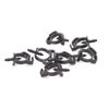 S&M 540790 Connection Microtube Security 4 mm Drip Irrigation, Black