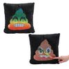 Fun Express 14" Rainbow Flipping Sequin Stuffed Poop Emoji Pillow