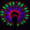The Glow Company Light Up Flashing Rainbow Windmill (6 Pack)