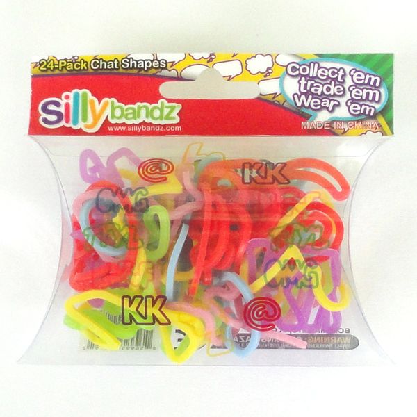 Silly Bandz - Chat Pack - 24-count