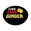Great Ginger Lovers Design Healthy Indian Spice PopSockets Swappable PopGrip