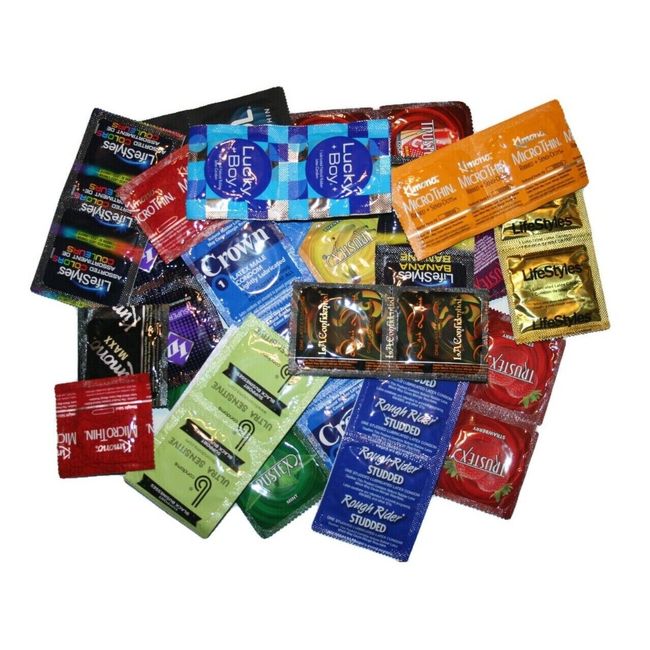 Wholesale Condoms  Lot Sampler 50 Condoms