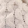 Aran Traditions Ribbed Beanie Hat (Cream)