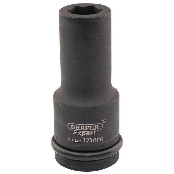 Draper Expert 5049 17mm 3/4-inch Square Drive Hi-Torq 6-Point Deep Impact Socket