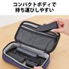 Elecom KBR-017AS Cleaning Brush & Cloth, Compact Storage Type, 2-Way Static Elimination, Black