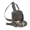 Givi Easy Bag - Leg Bag with Two Compartments, Black, Unico