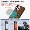 TUCCH iPhone 16 Pro Max Compatible Case, Notebook Type, 2 in 1 Separation Type, iPhone 16 ProMax Notebook Case, Removable, [RFID Blocking] Card Pocket, Horizontal Stand Function, Shock Absorption,