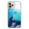 iPhone 11 iPhone 11 Case iPhone 11 Cover Smartphone Case Compatible with All Models Hard Korean Marble Marble Pattern Marble Pattern Blue Gold