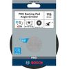 Bosch 1x PRO Backing Pad for Small Angle Grinders, X-Lock, Medium (Ø 115 mm, Professional Accessory Small Angle Grinder)