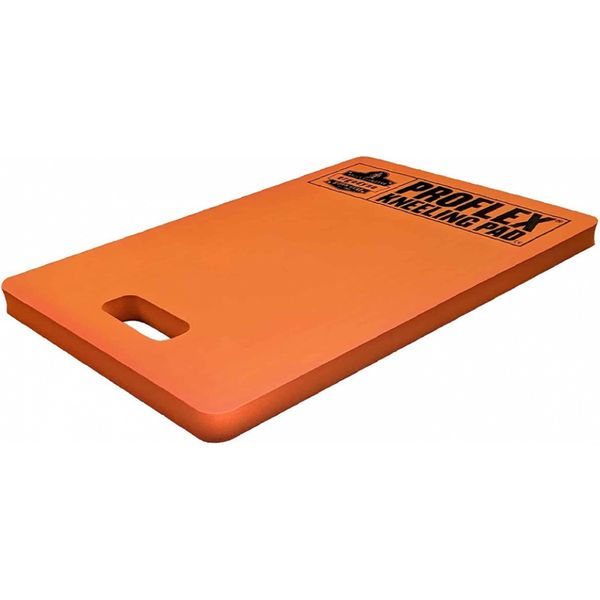 Ergodyne ProFlex 380 Kneeling Pad, Foam Knee Cushion, Water Standard, Orange