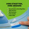 DYMO LetraTag LT-100H Beschriftungsgerät Handgerät | Tragbares Etikettiergerät mit ABC Tastatur | blau | Ideal fürs Büro oder zu Hause | Rosa