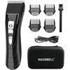 Cordless Rechargeable Hair Clippers Kit,Adjustable 4-Position Blade,4 Guide Comb