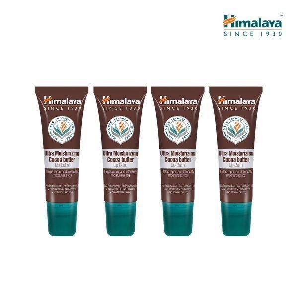 [Kyobo Bookstore] 1+1+1+1 Himalaya Cocoa Butter Lip Balm 10g (4 in total)