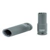 KS TOOLS 515.0953 1/2" Bi hex impact socket, long, 20mm