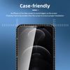 NEW'C 4 Pack, 2 Pack for iPhone 12 Pro Max Screen Protector + 2 Pack Camera Lens Protector, Sensor Protection,Case Friendly Tempered Glass Film