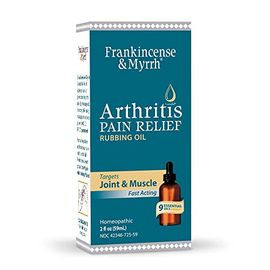 Arthritis Pain Relief Rubbing Oil - Frankincense & Myrrh