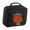 Flox Creative Black Lunch Cooler Bag I'm Ready to Roar
