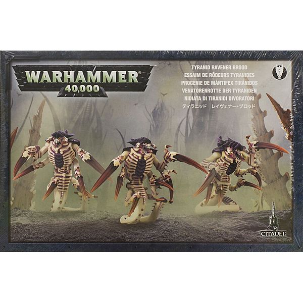 Tyranids Raveners Box Plastic Warhammer 40k 3 Models by Games Workshop